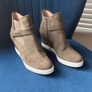 Paolo Brown Suede Ankle Boots